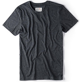 Áo Thun Nam Casual 1st - Cổ Tròn Tay Ngắn Xám Trơn 50457