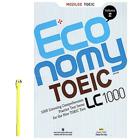 [Download Sách] Economy TOEIC LC1000 Volume 2 ( Tặng Kèm Viết)