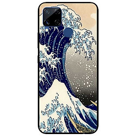 Ốp lưng dành cho Realme C15 mẫu Sóng Biển Nhật