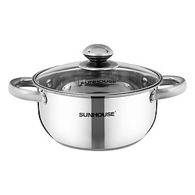 Mua NồI Inox 3 Đáy Sunhouse SH22124