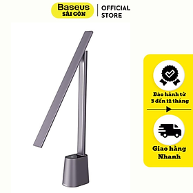 Đèn để bàn thông minh Baseus Smart Eye Series Charging Folding Reading Desk Lamp- DGZG- Hàng chính hãng - Màu Xám