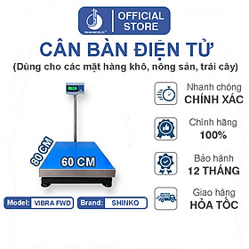 Mua Cân Bàn Điện Tử Vibra FWD-60X80CM