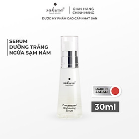 Tinh Chất Dưỡng Trắng Da Sakura Concentrated Brightening Serum (30ml)