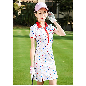 [Golfmax] Áo liền váy nữ chơi Golf - Thiết kế phong cách hiện đại và riêng biệt - Xinh đẹp, trẻ trung - TLYQ001