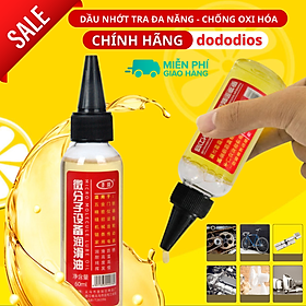 Dầu nhớt tra xích xe đạp dododios 60 ml - Hàng chính hãng - 1 chai 60mll