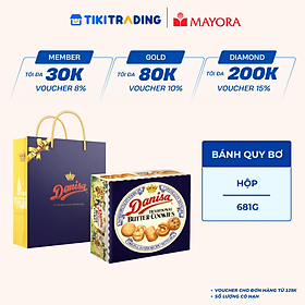 Bánh Quy Bơ Mayora Danisa Hộp 681G