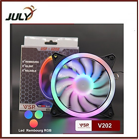 Mua QUẠT TẢN NHIỆT V202 LED PHÙ HỢP CHO CÁC LOẠI MÁY TÍNH-JL