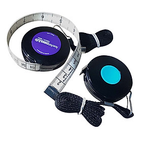 Mua Combo 02 Thước dây cao cấp 150cm (Có dây đeo) - Bấm nút thu dây  nhỏ gọn tiện dụng