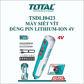 Mua Máy siết vít  dùng pin  Lithium-ion  4V TOTAL TSDLI0423