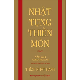 Sách Nhật Tụng Thiền Môn (Tái bản năm 2024)