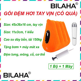 Ghế Tình Yêu Đệm Bơm Hơi Lên Có Tay Vịn Tặng Kèm Bơm Tay + Quà Tặng Trong Bơm (Có Hàng Sẵn) (Chọn Mẫu Yêu Thích)