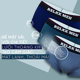Combo 3 quần lót nam RELAX - Quần lót nam Lưới siêu thông thoáng