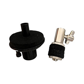 Metal Hi Hat Clutch Single Threaded Metal Locking Nut for Hi Hat Accessories