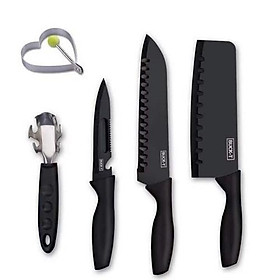 BÁO GIÁ Bộ Dao Làm Bếp | Shopee Lazada Sendo Tiki mới nhất 60 Bộ Dao Làm Bếp Thái Lan 5 Món Đen Cao Cấp, Hàng Loại 1 Cam Kết Về Chất Lượng shop Change Gia Dụng Thông Minh