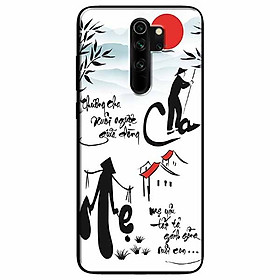 Ốp lưng in cho Redmi Note 8 Pro Mẫu Thương Cha Mẹ