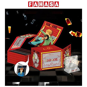 Sách - Boxset Manga - Liar Game: Tập 1 - 19 + Ngoại Truyện (Bộ 20 Tập) - Tặng Kèm Box Nam Châm + Shikishi Standee + Poster Kèm Ống Đựng