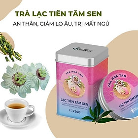 Trà Lạc Tiên Tâm Sen Hòa Tan HYGIE Giảm Căng Thẳng, Ngủ Ngon - 250GR