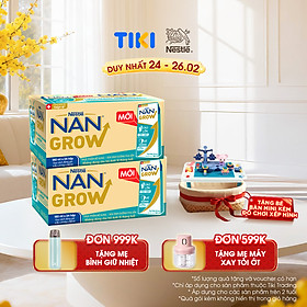 Bộ 2 Thùng 24 hộp Sữa pha sẵn Nestlé NANGROW sữa mát công thức từ Thụy Sĩ 6(4 x 180ml) - (Bé từ 1 tuổi)