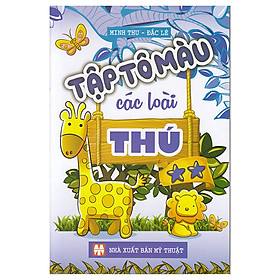 Tập Tô Màu Các Loài Thú 2