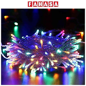 Cuộn Dây Đèn Led 40 Bóng Đủ Màu 8 m Trang Trí Giáng Sinh