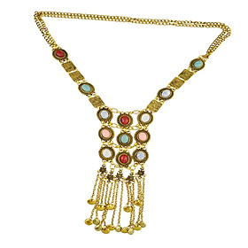 Bohemian Pendant Necklace Sweater Chain Vintage  for Women Girls