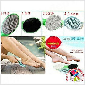 Dụng cụ chà gót chân tẩy da chết, chống chai chân với 4 mặt