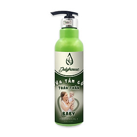 Sữa tắm gội toàn thân cho em bé chiết xuất tinh dầu Gừng và Vỏ Bưởi 700ml JULYHOUSE