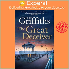 Hình ảnh Sách - The Great Deceiver : The gripping new novel from the bestselling author by Elly Griffiths (UK edition, hardcover)