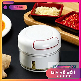 Mua ️️ Dụng cụ xay tỏi ớt cầm tay đa năng thế hệ mới  Máy xay tỏi KÉO TAY MẪU MỚI GD265-XayToi