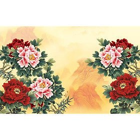 Tranh Treo Hoa Mẫu Đơn - MD007