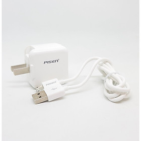 Mua Sạc Pisen USB Charger 2A (tặng kèm cáp micro) - Hàng Chính Hãng