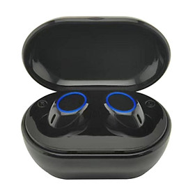 Headset Touch Biaural Real Wireless Stereo   Black