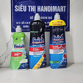 Nước làm bóng Finish 1600ml, hoặc 800ml dung dịch dầu làm bóng bát finish dùng cho máy rửa bát chén 500ml, 400ml