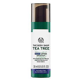 Sữa Dưỡng Da Ban Đêm The Body Shop Tea Tree (30ml)