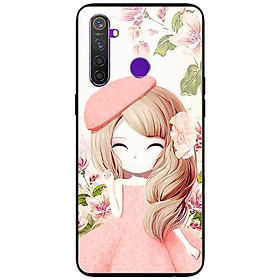 Ốp lưng dành cho Realme 6i mẫu Anime Cô Gái Váy Bông