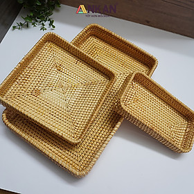 Mua Khay Trang Trí Mây Tre Đan ANKAN – Rổ Vintage Handmade Đựng Trái Cây  Bánh Kẹo  Mỹ Phẩm  Trà Bánh