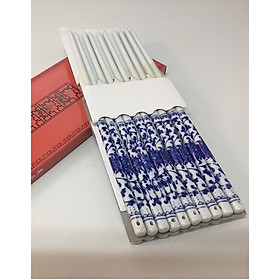 Mua Bộ đũa thờ 10 đôi bằng gốm sứ xanh lam