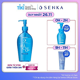 Dầu Tẩy Trang Sạch Sâu Senka All Clear Oil 14847 (230ml)