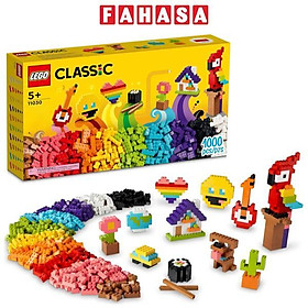 Đồ Chơi Lắp Ráp Bộ Gạch Sáng Tạo Pixel - Lots of Bricks - Lego Classic 11030 (1000 Mảnh Ghép)