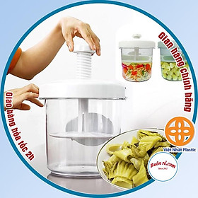 Hộp muối dưa cà Việt Nhật 2 size, Hũ muối dưa cà, hành, kim chi, măng ớt, rau củ giòn ngon -Buôn rẻ 01253
