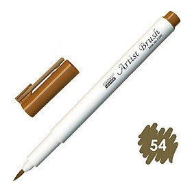 Bút lông đầu cọ viết calligraphy Marvy Artist Brush 1100 - Burnt Umber (54)