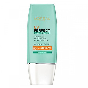 Kem Chống Nắng Kiềm Dầu Và Se Khít Lỗ Chân Lông L'oreal SPF 50+ PA++++ 30ml
