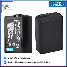 Mua Pin máy ảnh dành cho Sony NP-FW50 1500 mAh A6000/ A6300/A6400/NEX-5/A7