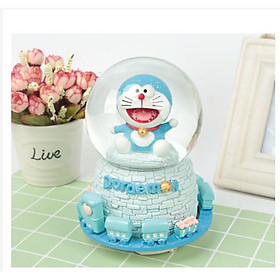 quả cầu pha lê doremon màu xanh