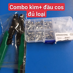 Mua ️COMBO KÌM BẤM ĐẦU COS XANH ĐA NĂNG + 1 HỘP ĐẦU COS 2.8 4.8 6.3️