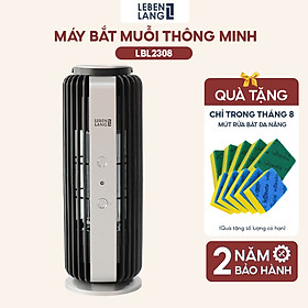 Đèn bắt muỗi, máy bắt muỗi Lebenlang LBL2308, máy diệt côn trùng thông minh 2 tần số, 8W an toàn cho cả gia đình - hàng chính hãng