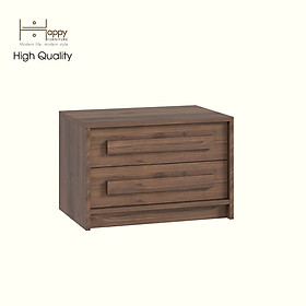 Mua HAPPY FURNITURE   Táp đầu giường 2 ngăn kéo - RUBEL  THK_253   60cm x 40cm x 40cm DxRxC