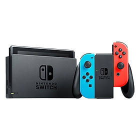 Máy Chơi Game Nintendo Switch Với Neon Blue Và Red Joy‑Con (Xanh Đỏ) - Hàng Nhập Khẩu