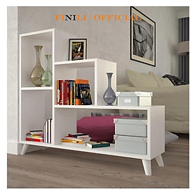 Kệ trang trí đa năng phòng khách nhiều tầng FINILI để chậu chậu cây ngăn phòng phong thủy đẹp FNLO303
