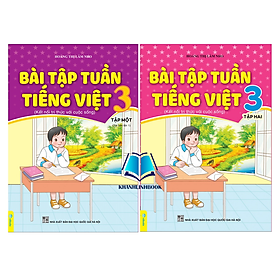 Sách - Combo Bài tập tuần Tiếng việt 3 - tập 1 + 2 ( Kết nối tri thức với cuộc sống )